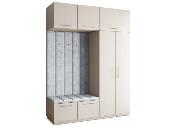 GARDEROBENSCHRANK REMA 180/240/60 cm Modern Kaschmir