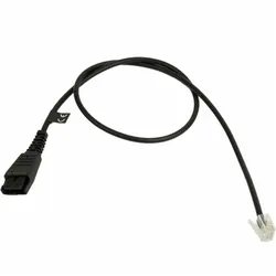 JABRA GN Anschlusskabel QD RJ45 8-polig glatt 0,5m zB fuer Agfeo ST40