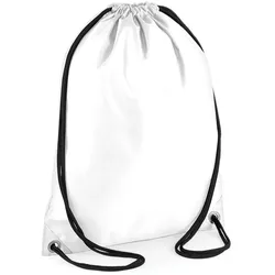 BagBase Budget Turnbeutel Sportbeutel BG5 white 33 x 45 cm