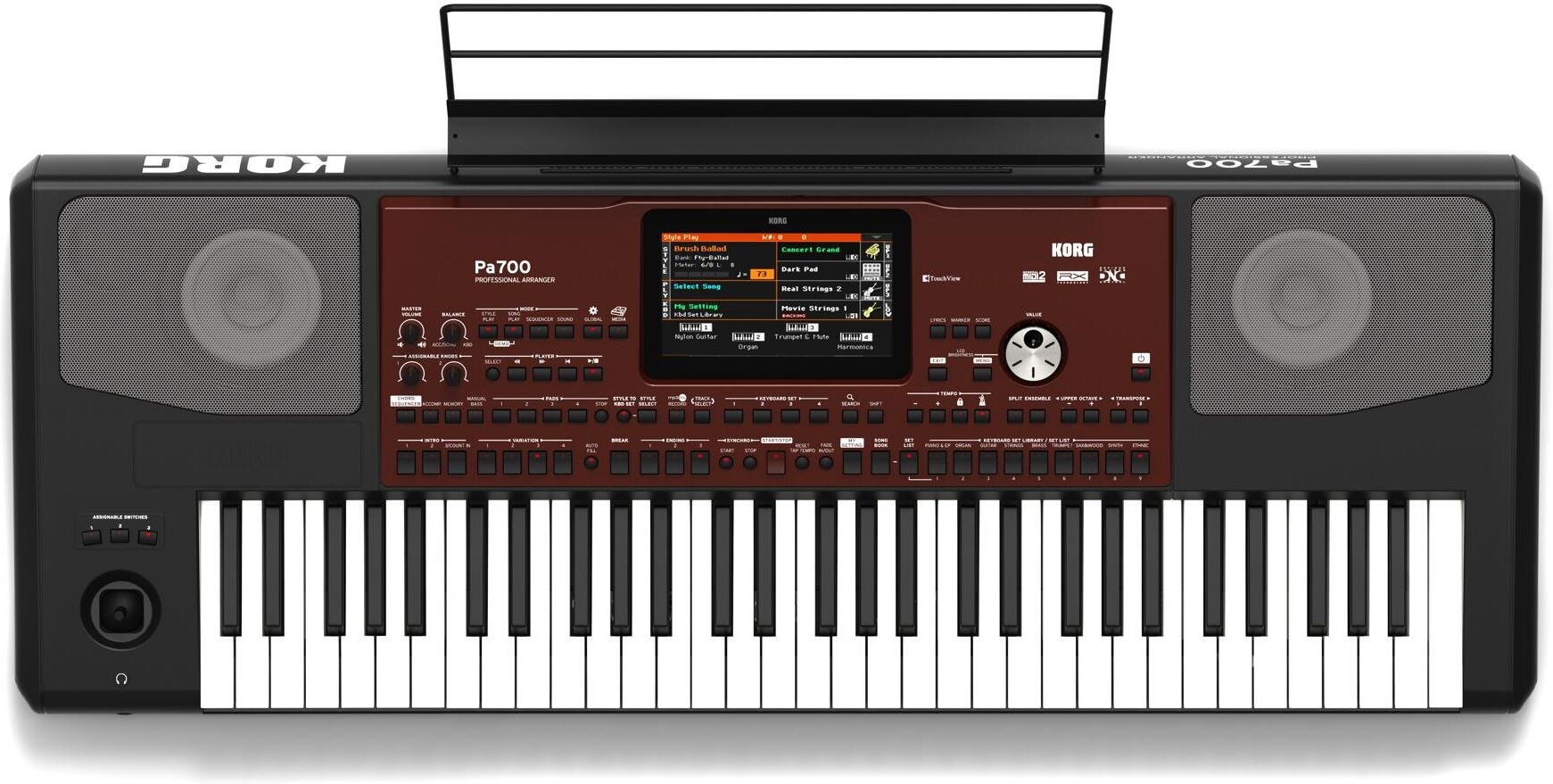 Korg PA-700 Teclado Arranger com Enhanced EDS-X de 61 Teclas
