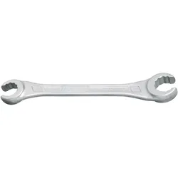 Hazet, Schraubenschlüssel, Doppel-Ringschlüssel ∙ offen 612-13X15 ∙ Aussen Doppel-Sechskant Profil ∙ 13 x 15 mm (13 mm, 15 mm)