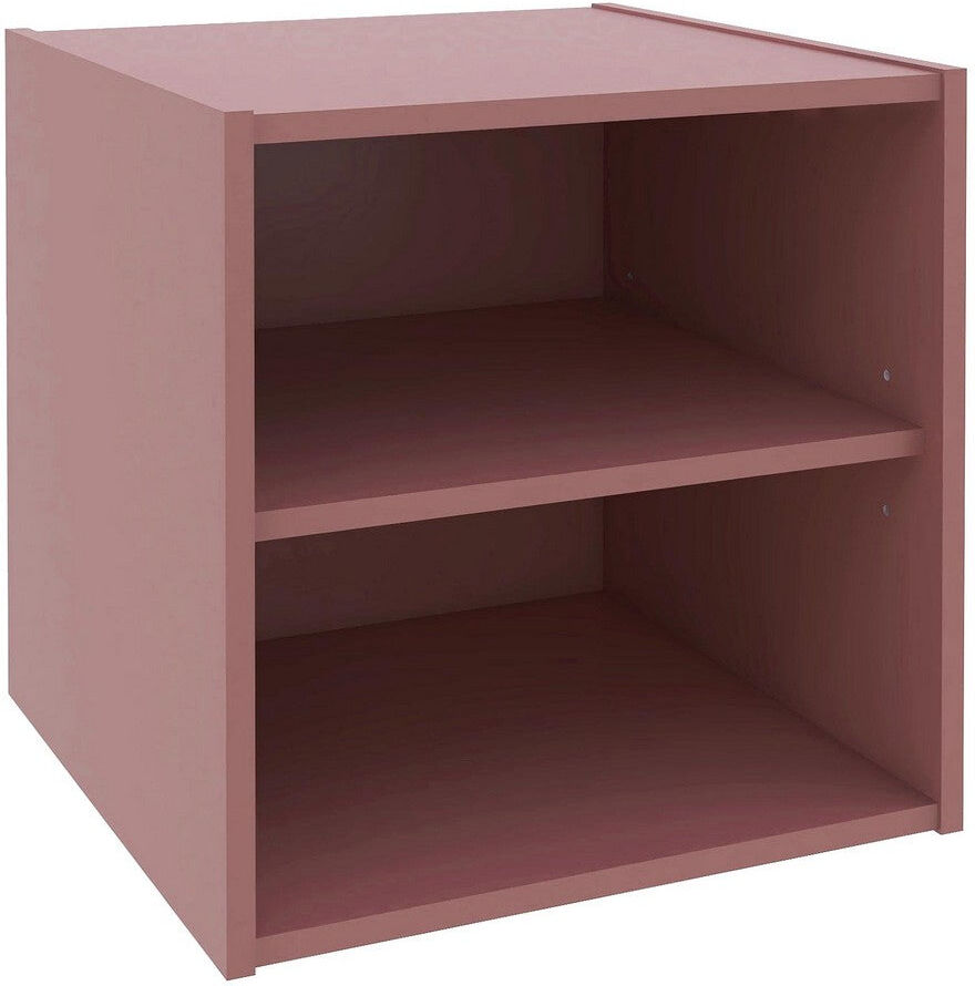 giordanoshop Cubo Composite con Mensola 35x35x35 cm in Compensato Mattone...