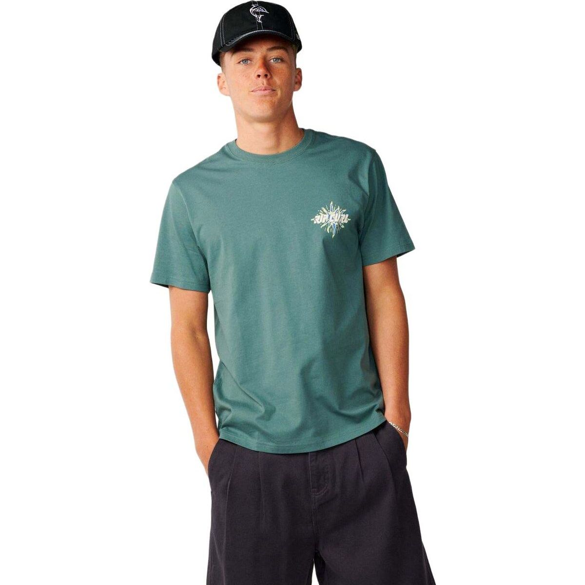 RipCurl Disorder Burst Tee muted green (8088) M 12ZMTE-8088-M