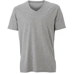 Heather T-Shirt "JN974" - L - grey-heather