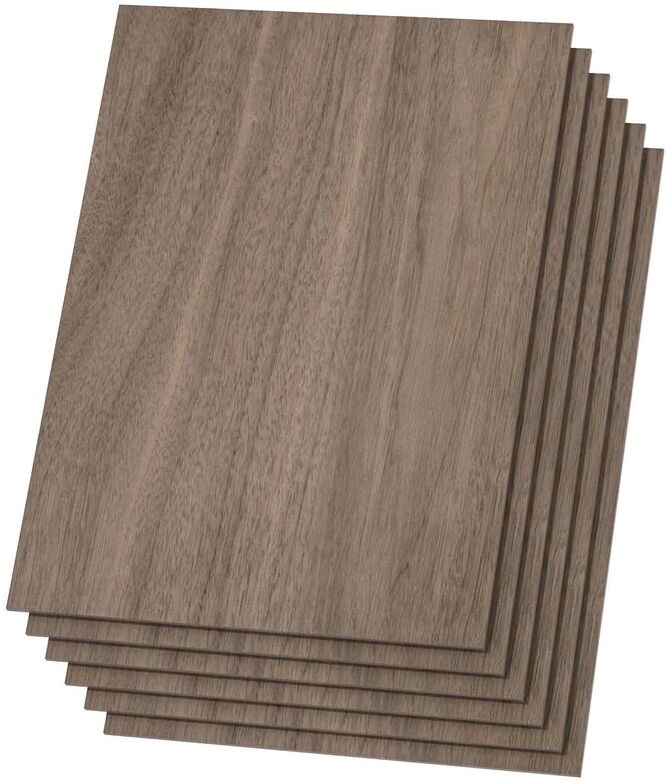 xTool 3 mm Walnut Plywood (6-Pack)