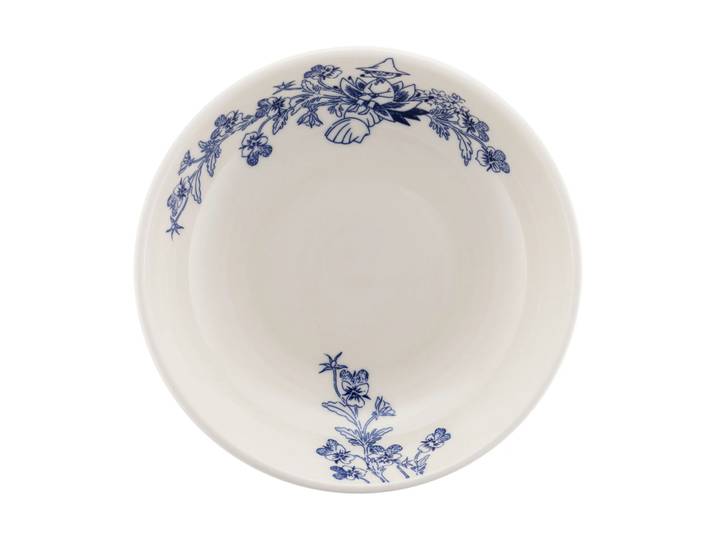 Moomin Arabia Assiette à pâtes Mumin Haru Ø21 cm Bleu-blanc