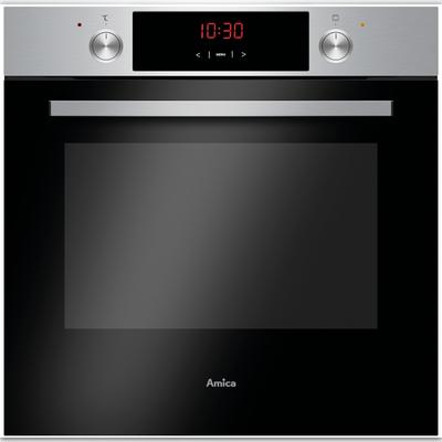Amica EBX 944 620 E Einbaubackofen, Fine Design, Edelstahl, 77 l XXL, SoftClose, Window-Timer, MF11, 2fach-Auszug, Energieeffizienzklasse A,