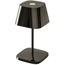Villeroy & Boch Akku-Tischleuchte Neapel RC Alu, Eisen, Stahl Metall Space Grey
