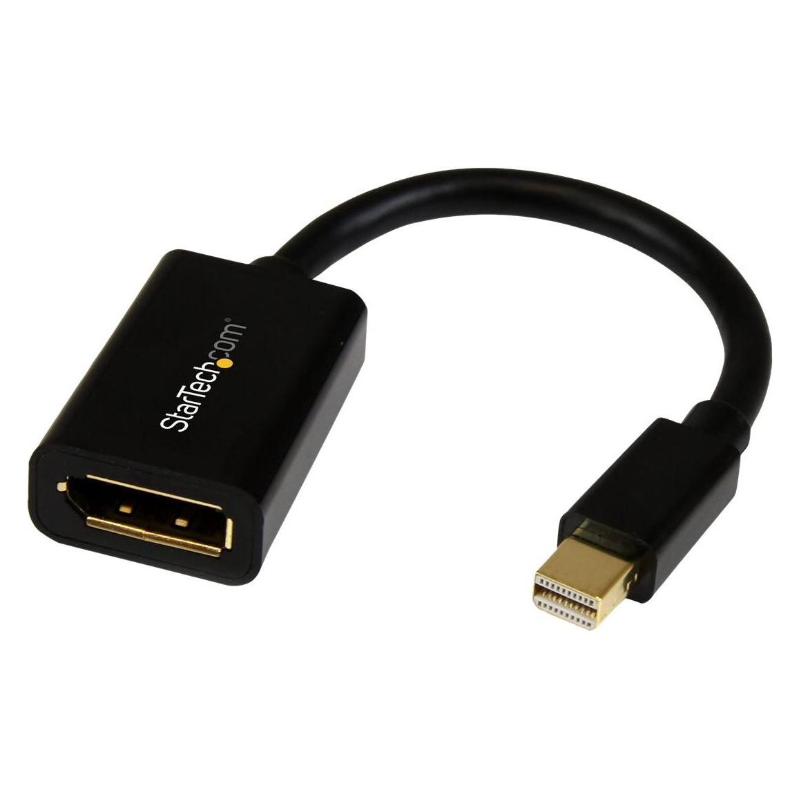 StarTech 6in Mini DP To DP Cable (DisplayPort) (MDP2DPMF6IN)