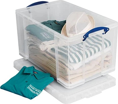 Really Really Use Box Useful Box Aufbewahrungsbox 84 Liter, transparent