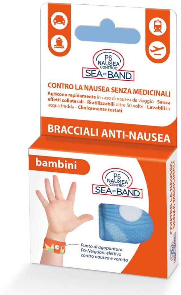 CONSULTEAM Srl Consulteam, P6 Nausea Control Bambini, 2 Pezzi