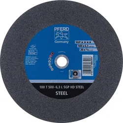 PFERD TOOLS Stationäre Trennscheibe T HD STEEL für Stahl - 66325050