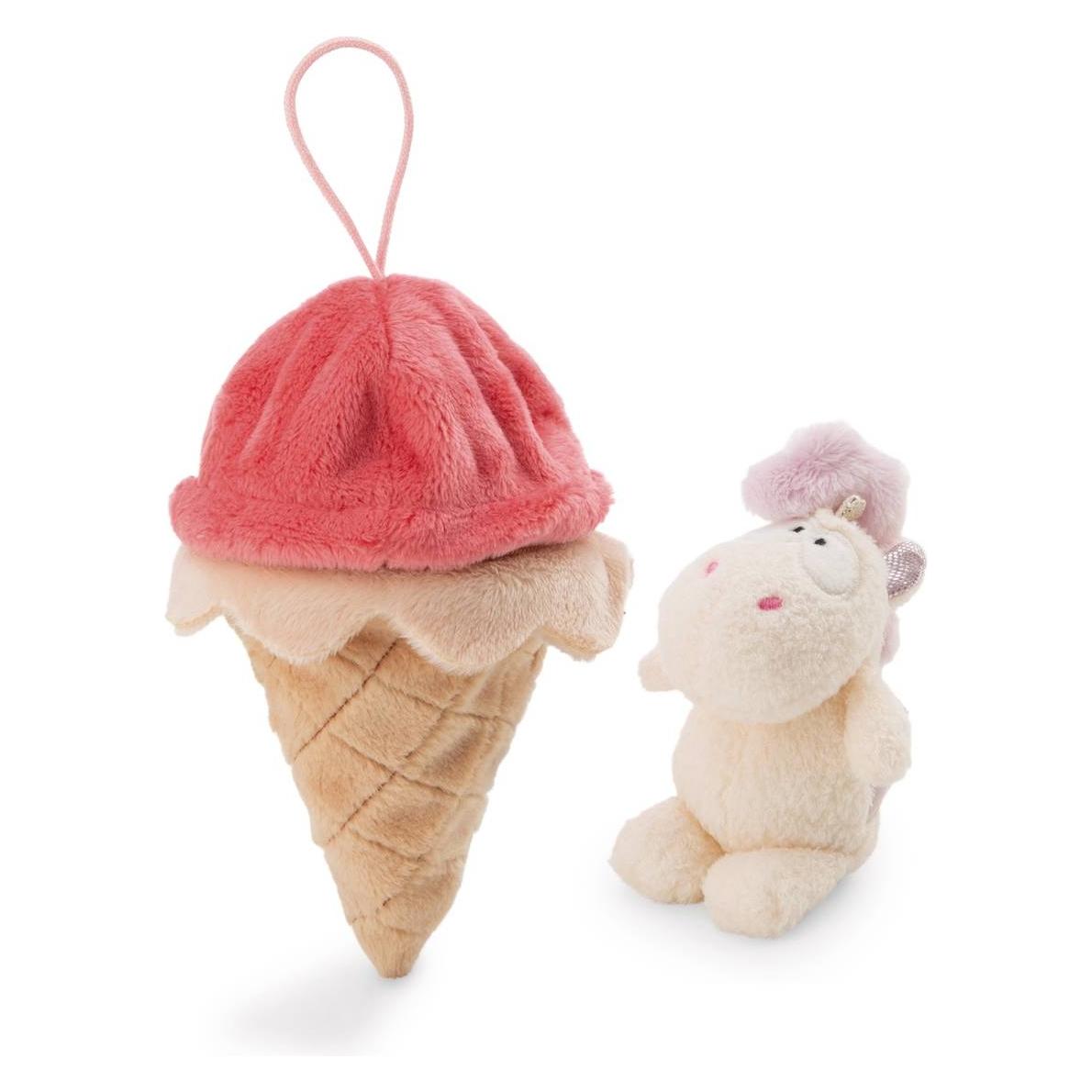 Magni NICI Kuscheltier Einhorn Creamy Pink in Eis 10cm (16 cm) (61914)