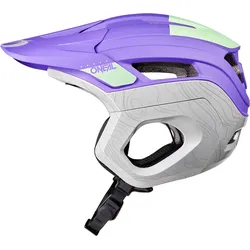 ONeal Trapper Evo Topo, Fahrradhelm - Lila/Grün/Grau - L/XL