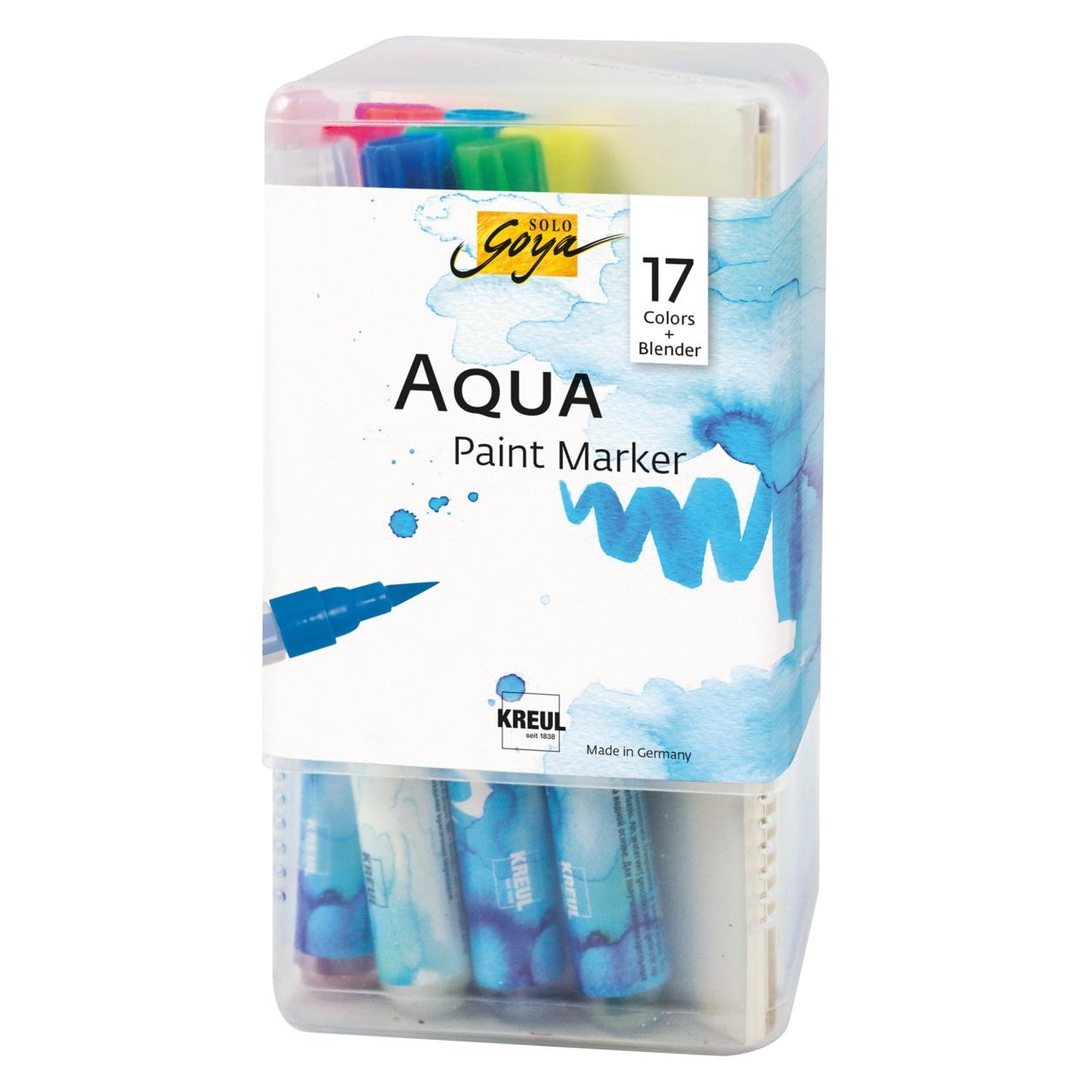 Solo Goya Aqua Paint Marker Powerpack All-in-one (17x) (21303079)