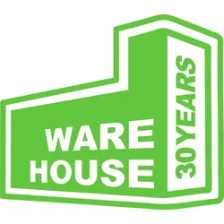 WH1 FACTORY 30 YEARS Die Cut Aufkleber lime green - 10cm