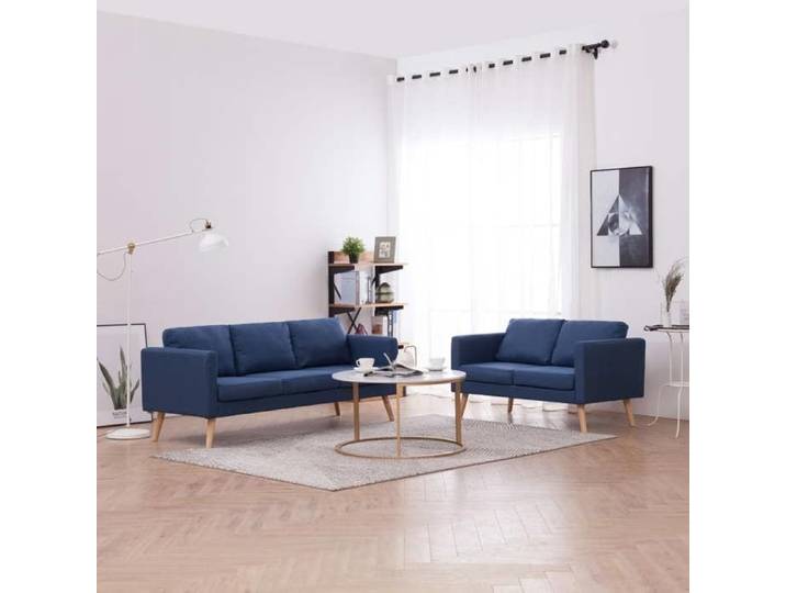 Ensemble de Canapé 2 pcs Mobilier de Salon Meuble de Salon Canapé-Lit Sofa de Salon Maison Salle de Séjour Intérieur 276853