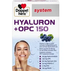 DOPPELHERZ Hyaluron+OPC system Kapseln 30 St