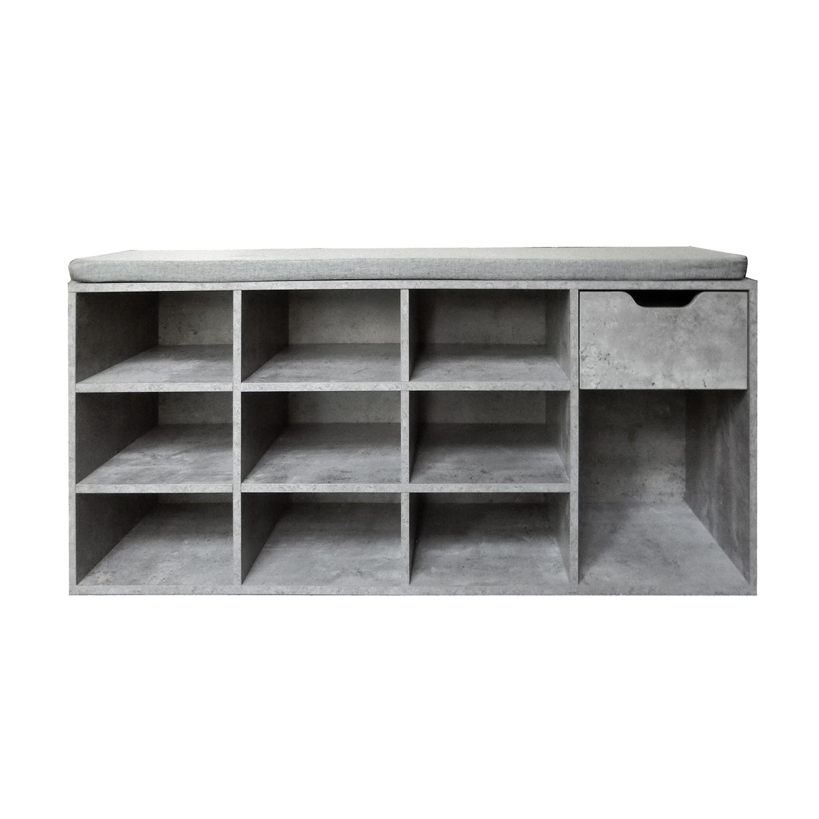 HTI-Living Schuhbank Lisa Beton