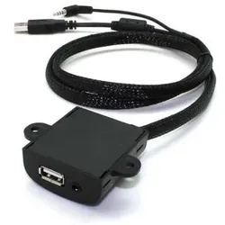 Konjac Sponge, Autoradio Zubehör, Universal USB og aux MINI jack