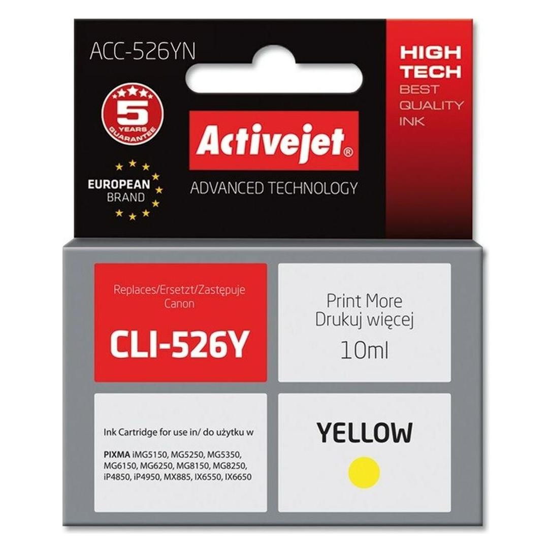 Activejet ACC-526YN  - Tinte auf Pigmentbasis - Gelb - Canon - Canon PIXMA: MG (Y) (ACC-526YN)