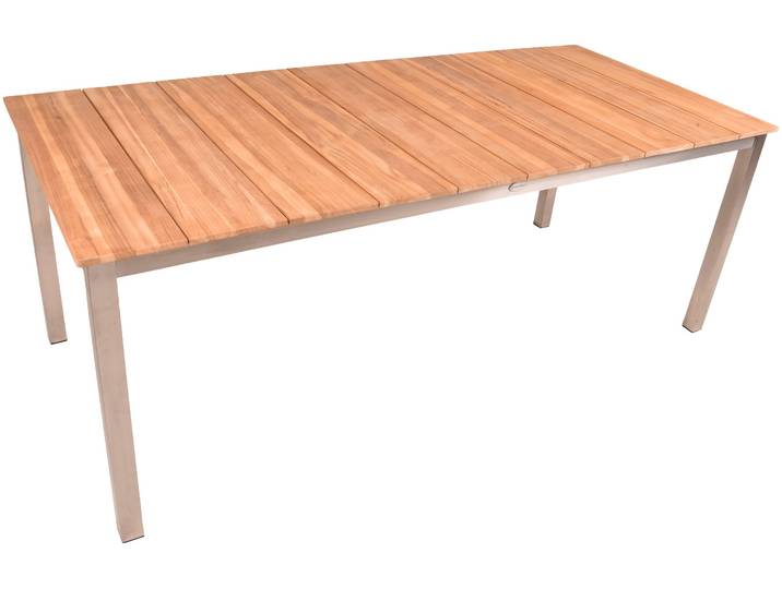 Gartentisch GARDEN PLEASURE DALLAS , braun, B:200cm H:75cm T:90cm, Tische, Gartentisch