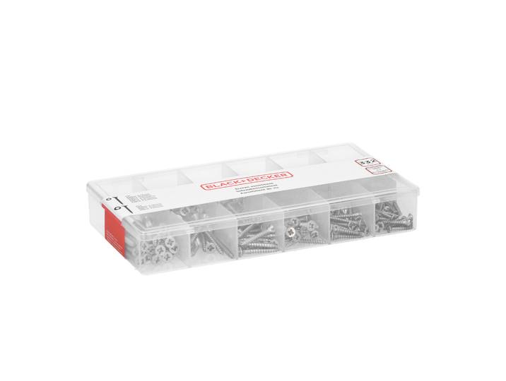 Schrauben Set Stahl 332-teilig