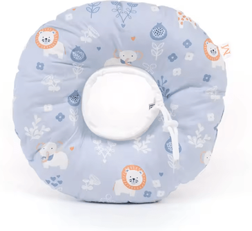 Inspire Picks Donut Recovery Collar For Cats & Dogs Soft Protective Neck Pillow For Post Surgery Recovery lion s