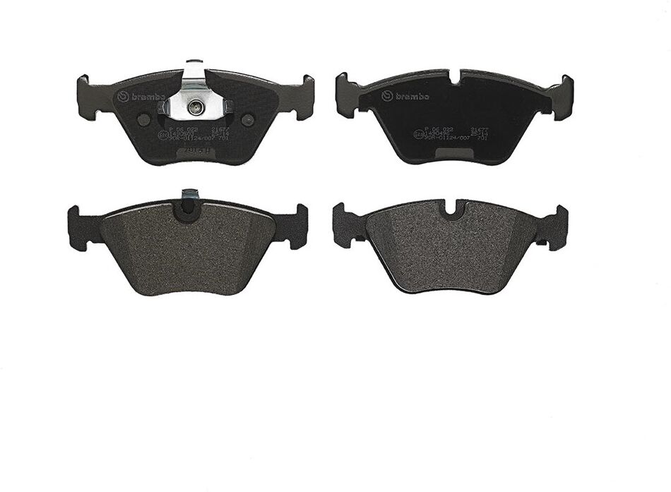 Brembo Bremsbelagsatz, Scheibenbremse Bremsbeläge, Richtungsgebunden P 06 022 Für Bmw