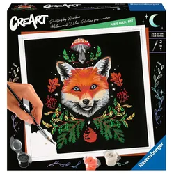 Ravensburger Beschäftigung - CreArt - Malen nach Zahlen – Pixie Cold: Fox – ab 12 Jahren