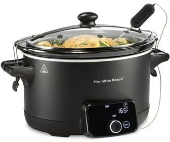 Hamilton Beach Ready, Set, Dinner 6 Qt Slow Cooker