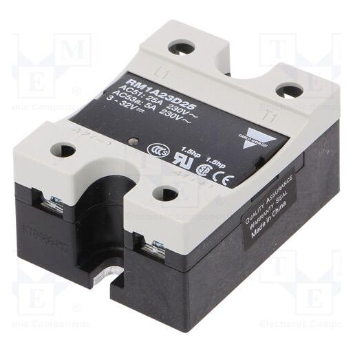 Relpol Einphasiges Halbleiterrelais 25A 230V 4,5-32V DC RM1A23D25 (RM1A23D25)
