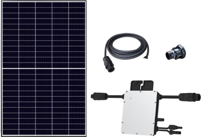 Balkonkraftwerk Komplettpaket 600 Wp Solarmodule Photovoltaik