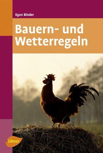 Egon Binder - Bauern- und Wetterregeln - Preis vom 17.10.2026 19:25:27 h
