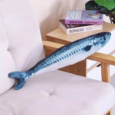 Uplift Essentials Plush Catnip Simulated Fish Throw Pillow Toy style 10 15.7 In