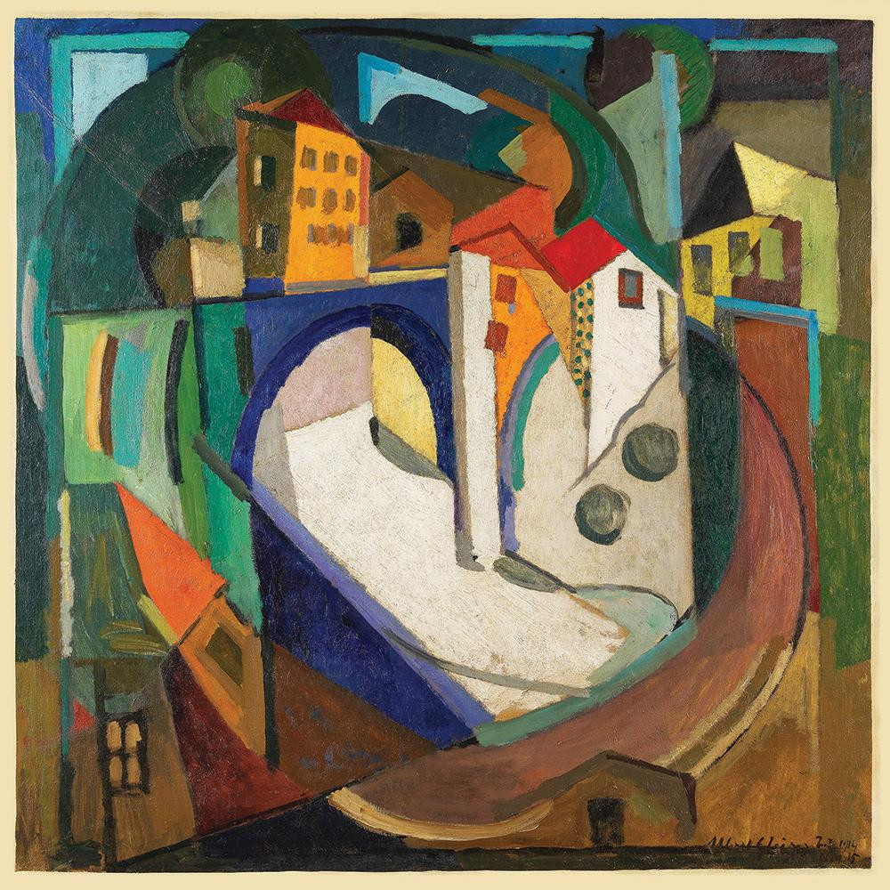 Grafika Puzzel Albert Gleizes Landschap 1914-1915 - 1000 stukjes