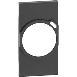 Legrand KG63 LivingNow Abdeckung für französische Steckdose mit USB-C in der Farbe Black