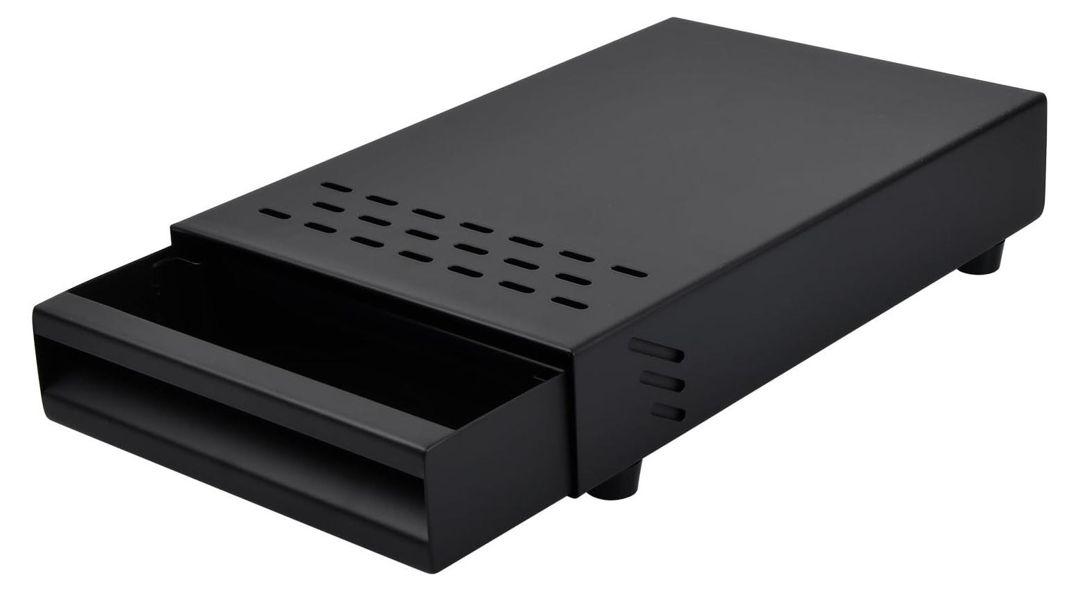 Solidchoice Espresso Beating Box Lade met Afneembare Knopbalk