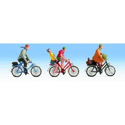 NOCH 15898 H0 FIGUREN - Fahrradfahrer