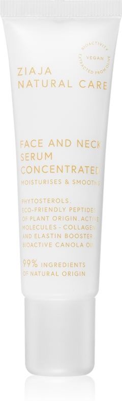 Ziaja Natural Care konzentriertes Serum für Gesicht, Hals und Dekolleté 30 ml