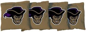 Skip's Garage Whittier College Poets Gold Cornhole Bags