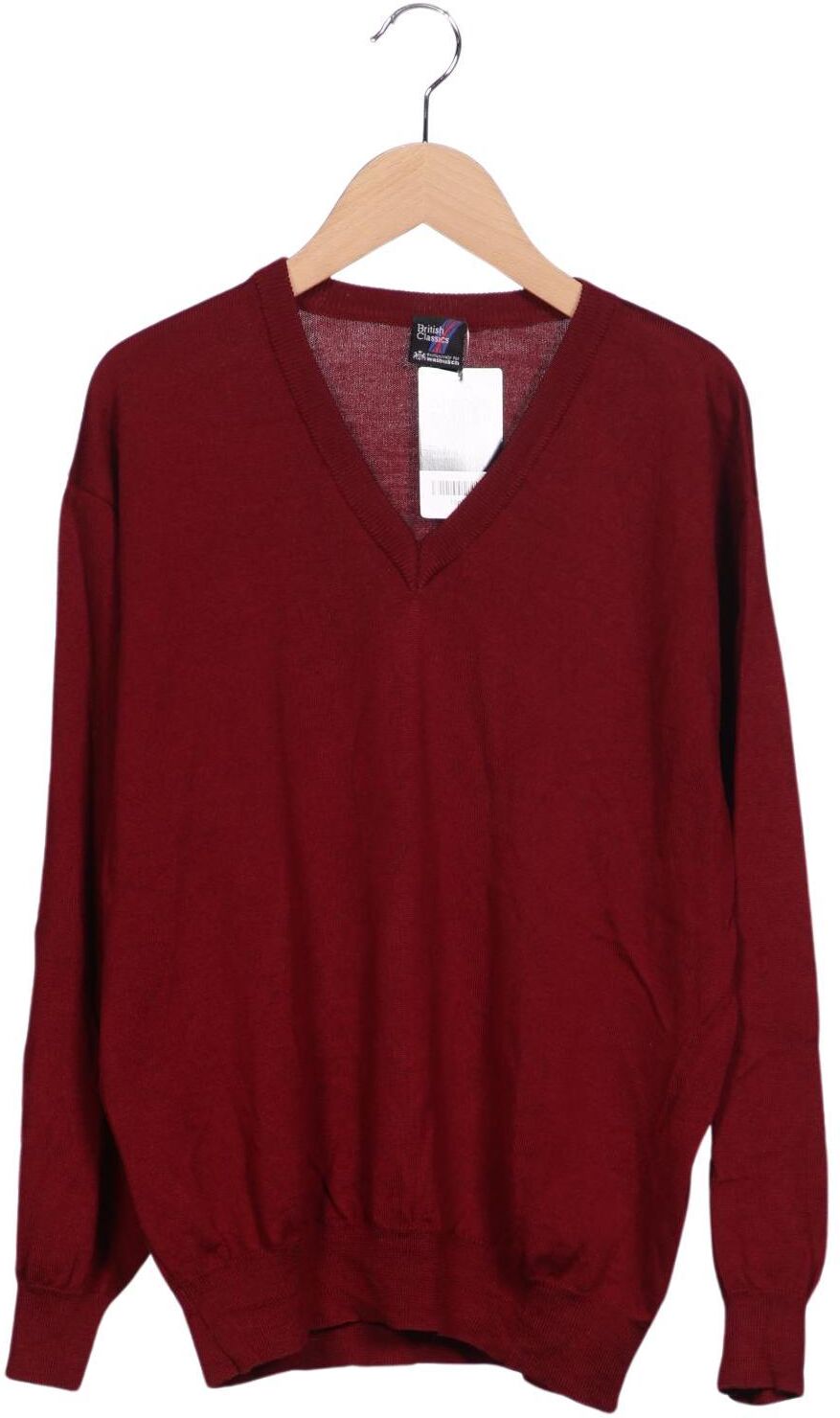Walbusch Damen Pullover, Bordeaux, Gr. L, Schurwolle - Second Hand