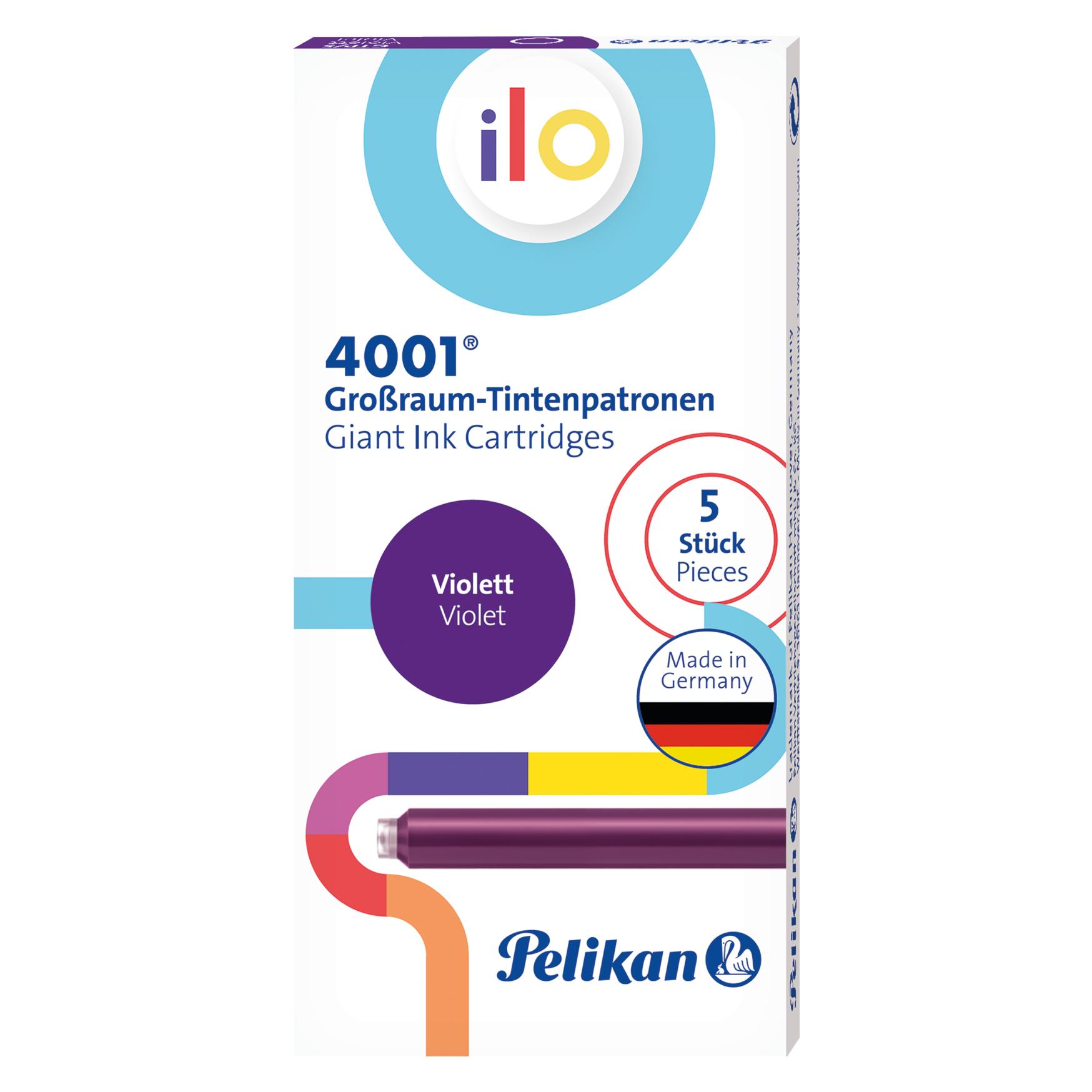 Pelikan Tintenpatrone Ilo Violett (Violett, 5 Stk.) (301527)