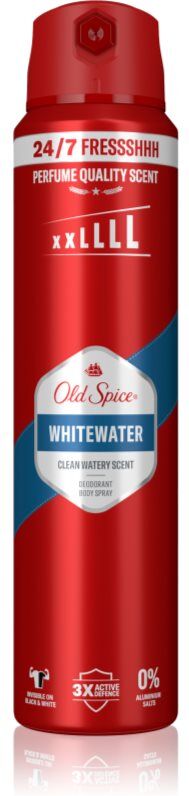 Old Spice Whitewater déodorant en spray 250 ml
