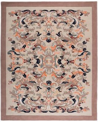 SAFAVIEH Handmade Savonnerie Sarah Wool & Viscose Rug