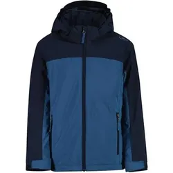 CMP Kinder Jacke KID JACKET SNAPS HOOD, Größe 128 in Blau Blau