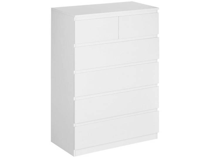 HOMCOM - Commode - Panneau de particules - 80x39x115cm - Blanc