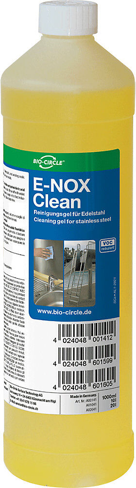 Kalk- und Rostreiniger E-NOX Clean, VE 12 Stk, wasserbasiert Bio-Circle