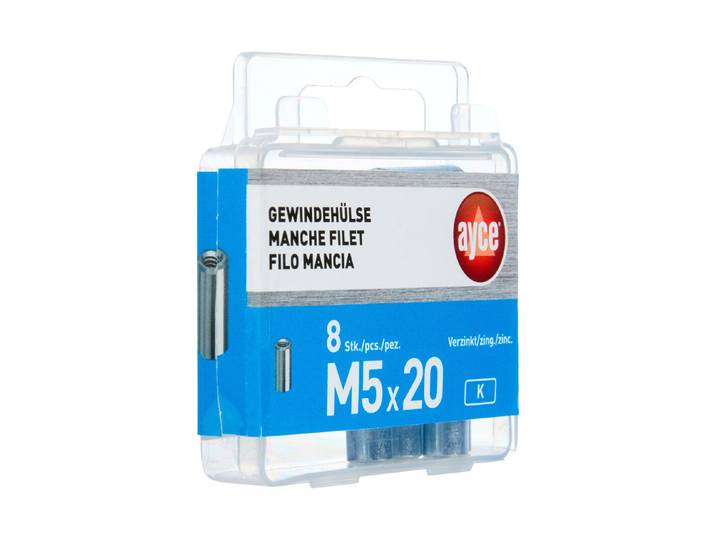 Ayce Gewindehülse M5 20 mm