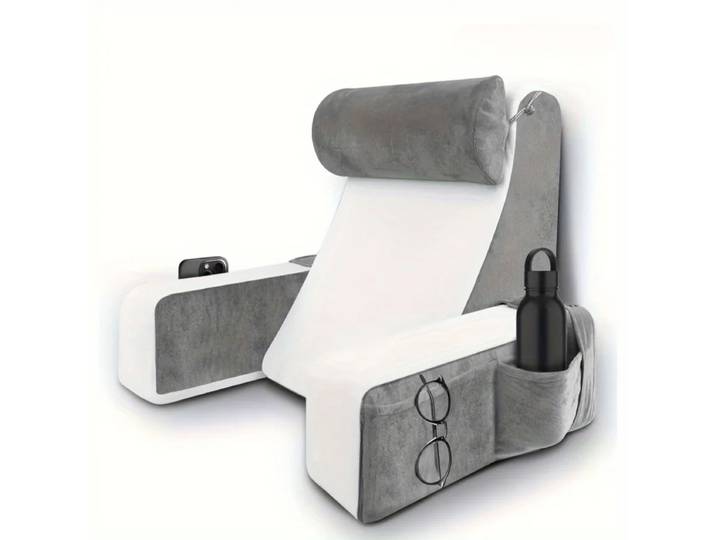 Oreiller de lecture pour lit, repose-bras Extra Large, en mousse à mémoire de forme, pour lire, TV, jeu, confort, lit, chaise